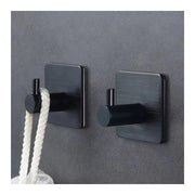 Czarny samoprzylepny wieszak GJ648