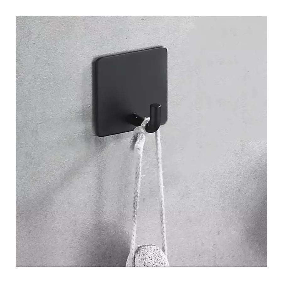 Czarny samoprzylepny wieszak GJ650