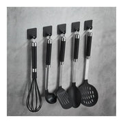 Czarny samoprzylepny wieszak GJ650