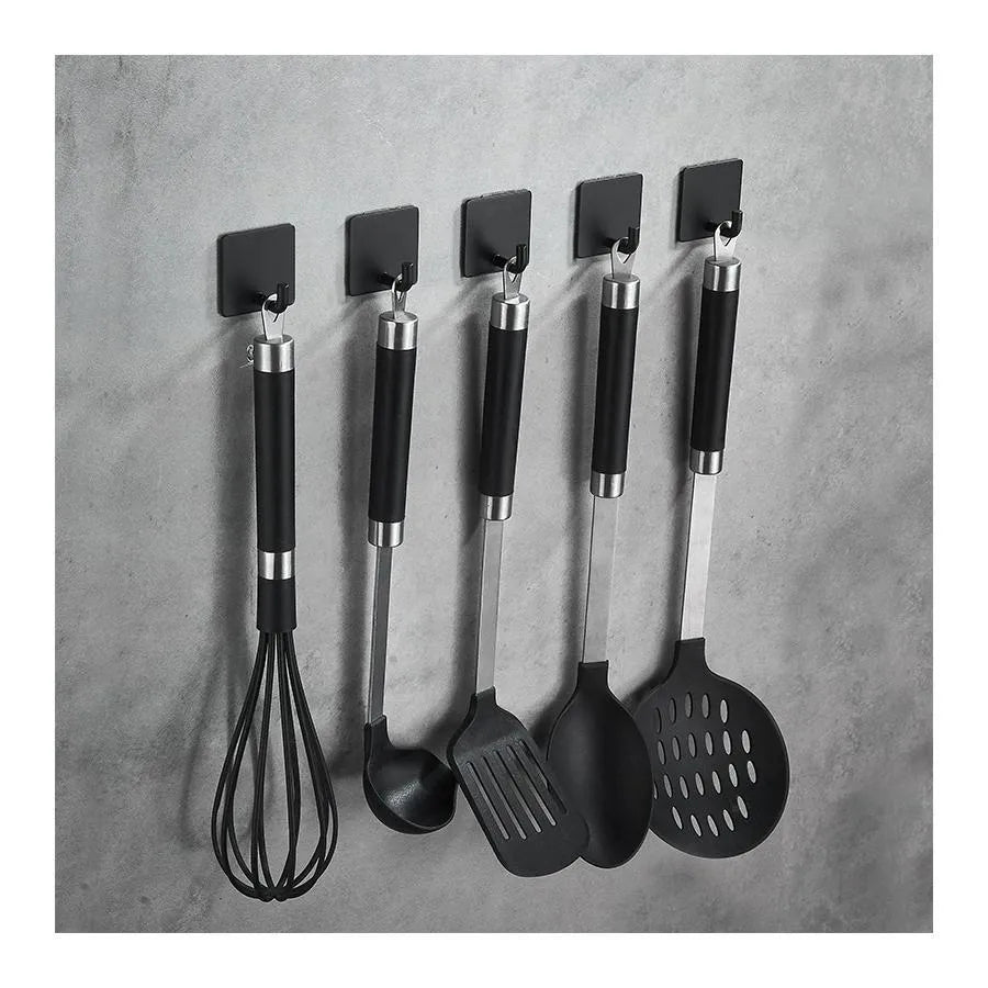 Czarny samoprzylepny wieszak GJ650