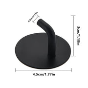 Czarny samoprzylepny wieszak GJ651