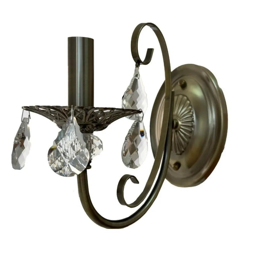 Alka Kinkiet 1x E14 Antyczny Brąz