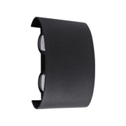 Fantas Kinkiet zewnętrzny i wewnętrzny LED, 4 źródła x 1 W, IP65, metaliczny, czarny, 3000 K