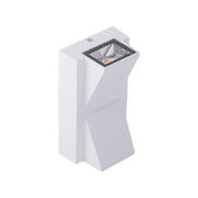 Szkarłatna lampa ścienna zewnętrzna, 6W, biała, 3000K