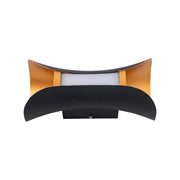 Lampa ścienna zewnętrzna Ucrus, 12W, czarno-złota, 3000K