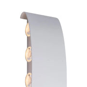 Fantas Lampa ścienna LED do wewnątrz/na zewnątrz, 8 źródeł światła x 1 W, IP65, biała, 3000 K