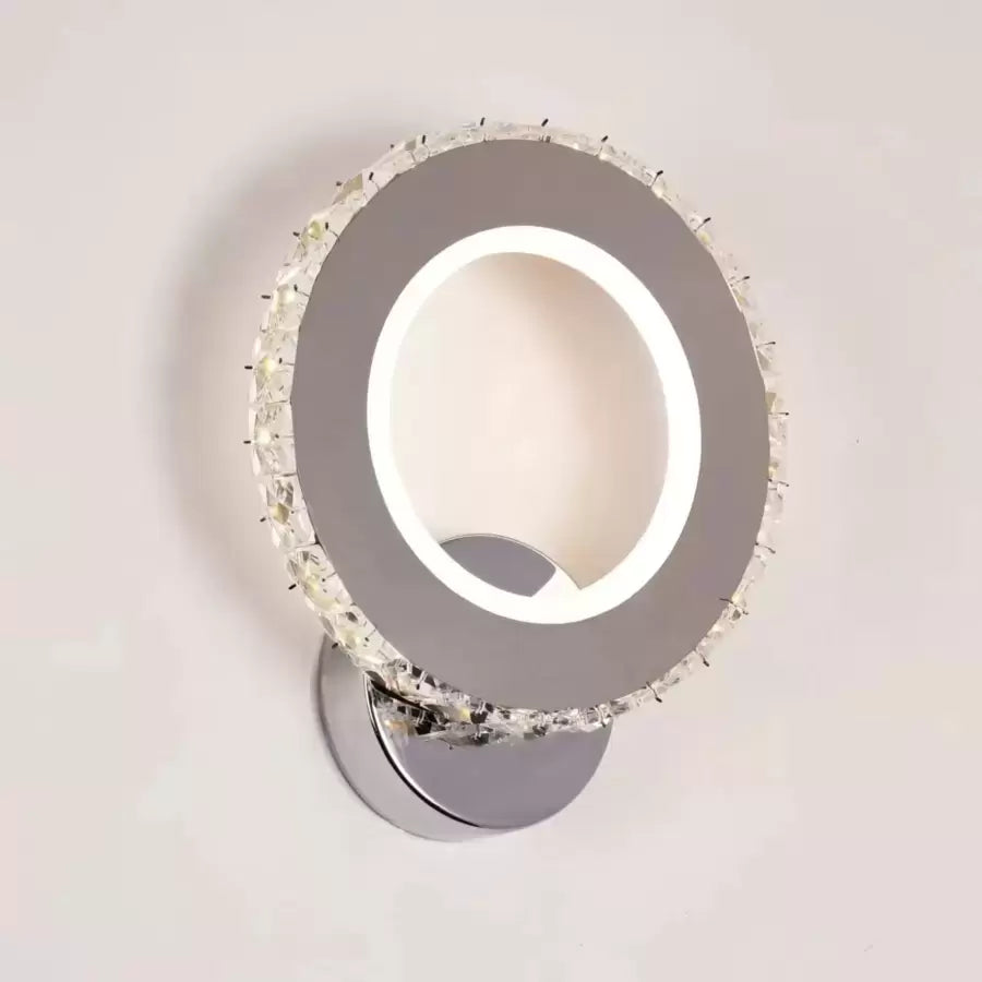 Samy Crystal LED Kinkiet 34W Srebrny