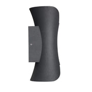 Heba Outdoor LED Wall Light, 10W IP65, Metal, Czarny