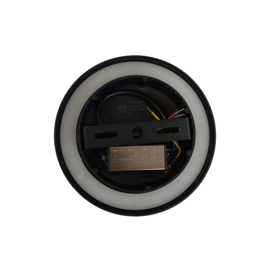 Molan 12W 6000K IP65 Szara lampa ścienna LED zewnętrzna