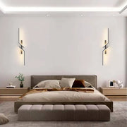 Elliana LED Kinkiet 18W Czarny Biały