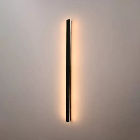 Sean 32W Zewnętrzna lampa ścienna LED Czarno-biała