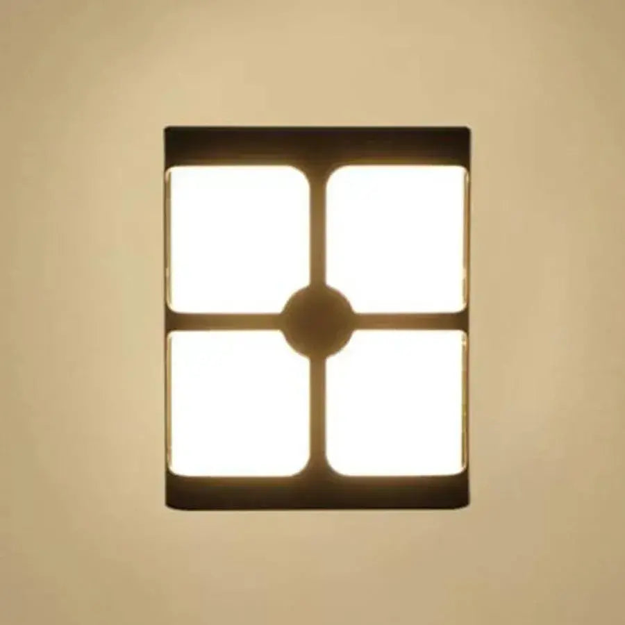 Zewnętrzny kinkiet LED Timeea, 18W, czarny, 6000K