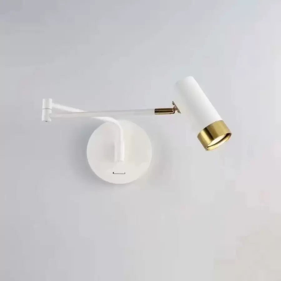 Francisco LED Kinkiet 5W Biały Złoty