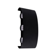 Fantas Kinkiet zewnętrzny i wewnętrzny LED, 6 źródeł x 1 W, IP65, metaliczny, czarny, 3000 K