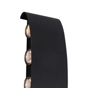 Kinkiet zewnętrzny LED Ellis, 6 W, 6 źródeł światła, ciepłe światło, czarny
