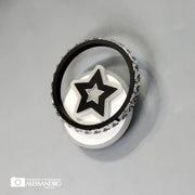 Hadley LED Kinkiet 24W Czarny Biały