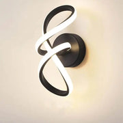 Isaura LED Kinkiet 23W Czarny Biały