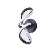 Isaura LED Kinkiet 23W Czarny Biały