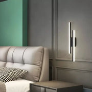 Lampa ścienna LED Lyra, 18 W, akrylowa, czarno-biała