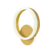 Lampa ścienna LED Manara, 24 W, złota, zimne/ciepłe/neutralne światło