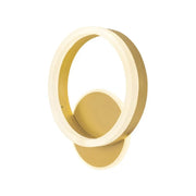 Lampa ścienna LED Manara, 24 W, złota, zimne/ciepłe/neutralne światło