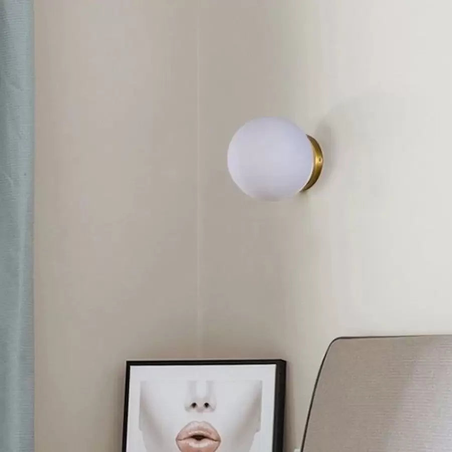 Sanziana Kinkiet 1x G9 Białe Złoto