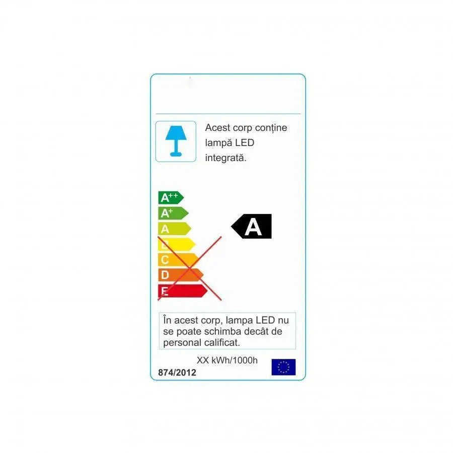 Taśma LED sztywna, 8W, 220V, 60 cm, IP.20, 6500K, 2835