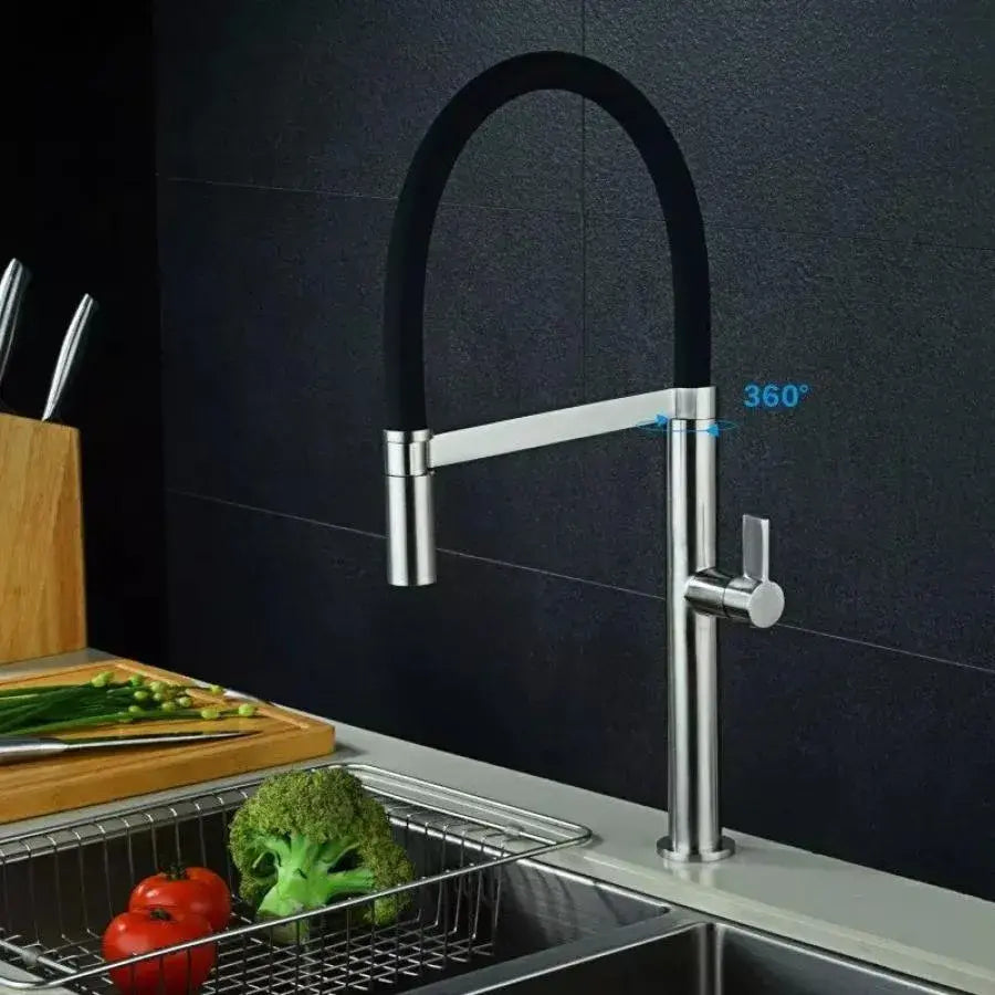 Bateria kuchenna KORMAN TECHNIK, mosiądz sanitarny, chrom, CF2044