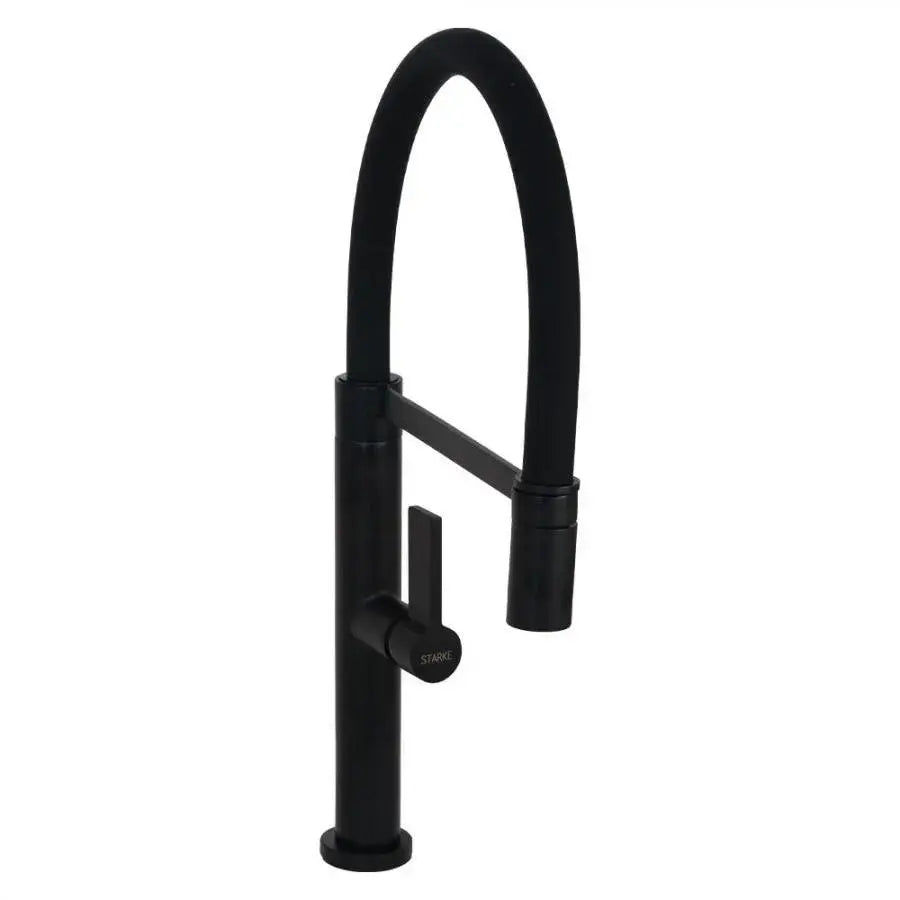 Bateria kuchenna, sanitarna, mosiądz, czarny, CF2045