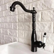 Bateria kuchenna, sanitarna, mosiądz, czarna, OD/2051