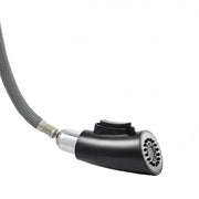 Bateria kuchenna z wyciąganą wylewką prysznicową, mosiądz sanitarny, chrom, W059