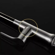 Bateria kuchenna z wyciąganą wylewką, stal nierdzewna SUS304, wykończenie satynowe, CF023