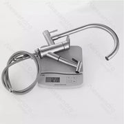 Bateria kuchenna z wyciąganą wylewką, stal nierdzewna SUS304, wykończenie satynowe, CF034