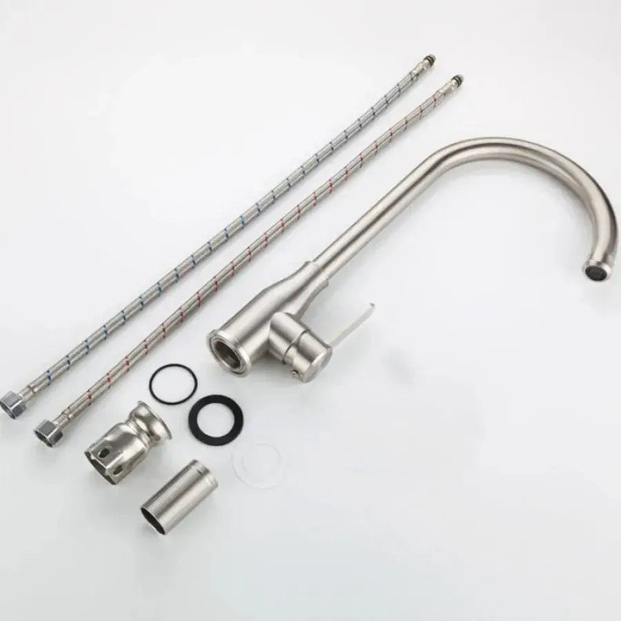 Bateria kuchenna, stal nierdzewna SUS304, wykończenie satynowe, CF010