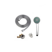 Bateria wannowa chromowana błyszcząca - zestaw kompletny z obrotową wylewką 18 cm, baterią, wężem i mimośrodami w zestawie