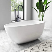 Kran podłogowy z kwadratową ramą, sanitarny mosiądz, czarny, CF2036