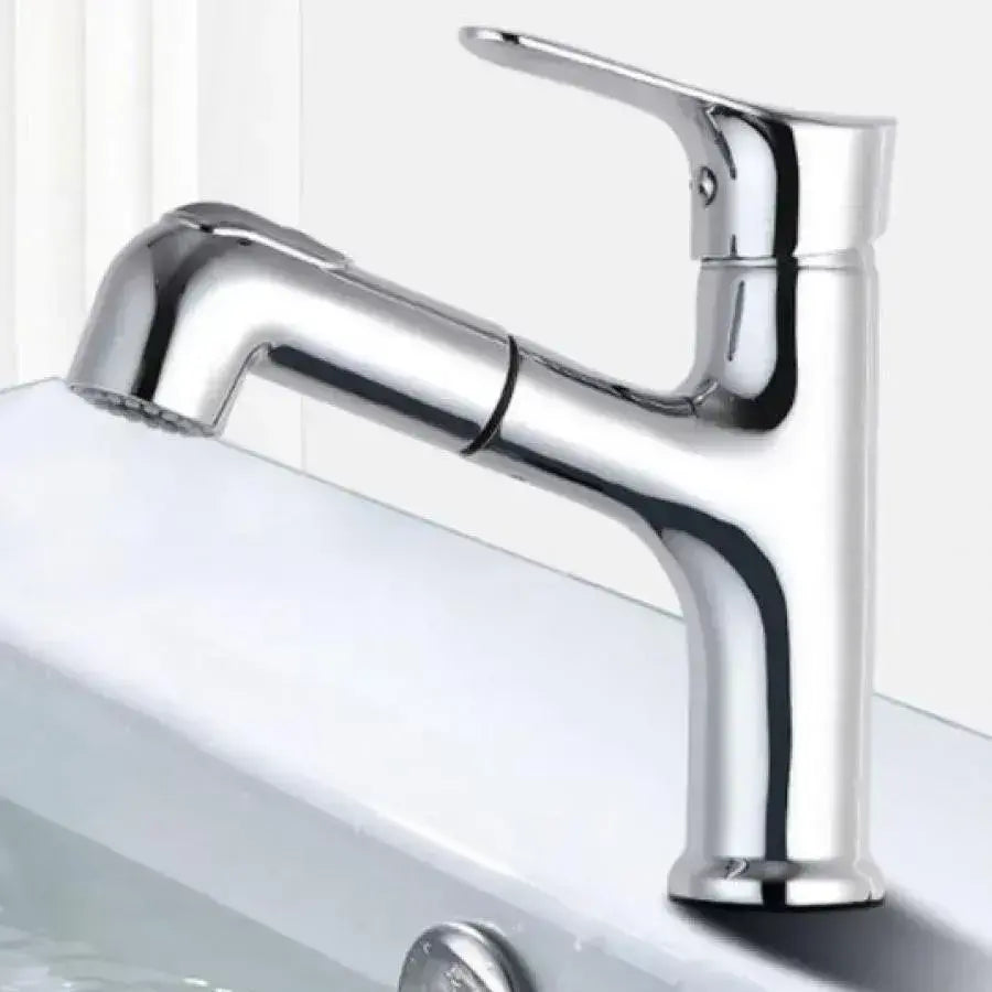 Bateria prysznicowa wyciągana, sanitarna, mosiądz, chrom, WZY108/B