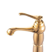 Bateria umywalkowa, mosiądz sanitarny, złoty, CF/1010