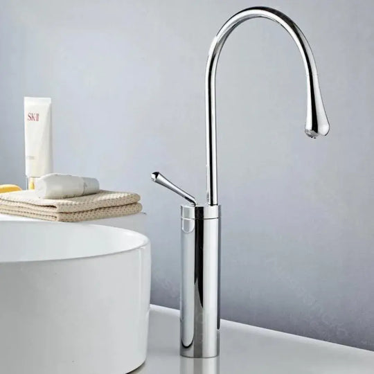 Bateria umywalkowa, mosiądz sanitarny, chrom, WZY/323/A Baterie łazienkowe Domyślny tytuł Alessandro Design