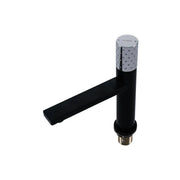 Bateria umywalkowa, mosiądz sanitarny, czarny, 7647H/C