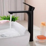 Bateria umywalkowa, sanitarna, mosiądz, czarny, CF2028