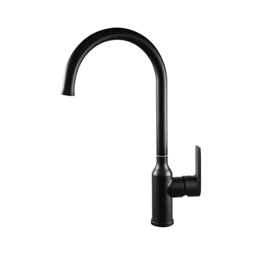 Bateria umywalkowa, sanitarna, mosiądz, czarna, LJS/225B