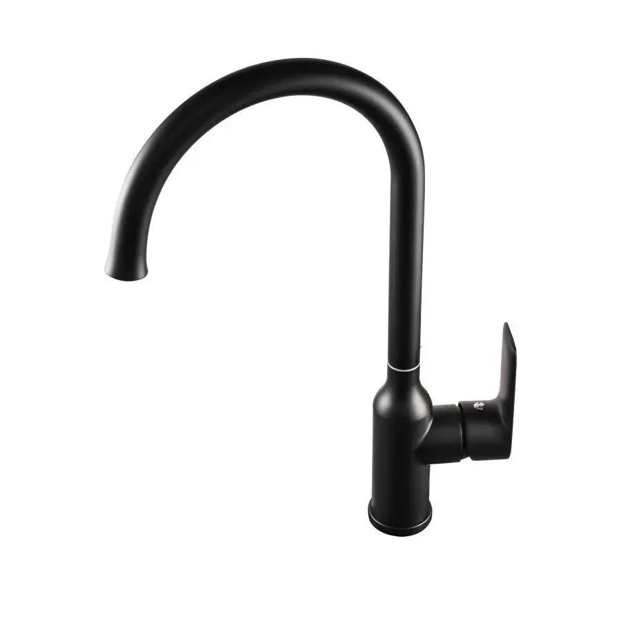 Bateria umywalkowa, sanitarna, mosiądz, czarna, LJS/225B