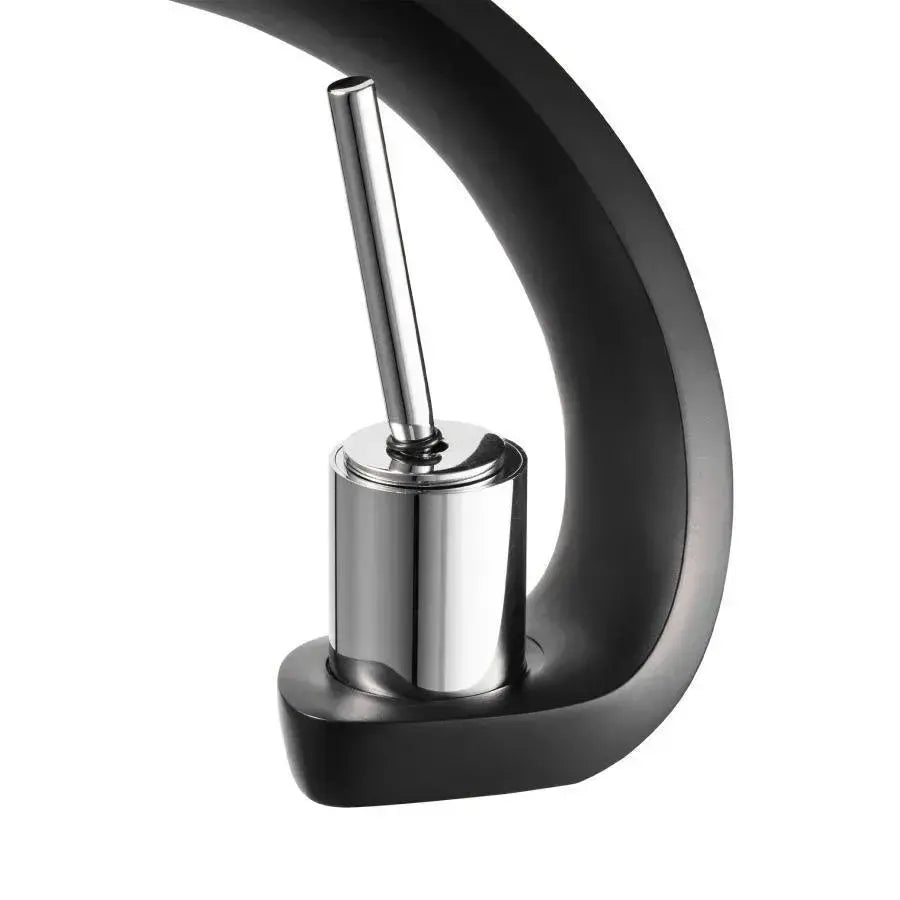 Bateria umywalkowa, mosiądz sanitarny, czarny, OD/2022