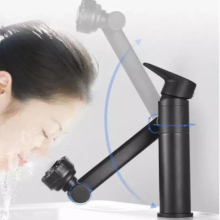 Bateria umywalkowa, mosiądz sanitarny, czarny, OD/2028