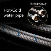 Bateria umywalkowa, stal nierdzewna SUS304, wykończenie satynowe, MP005