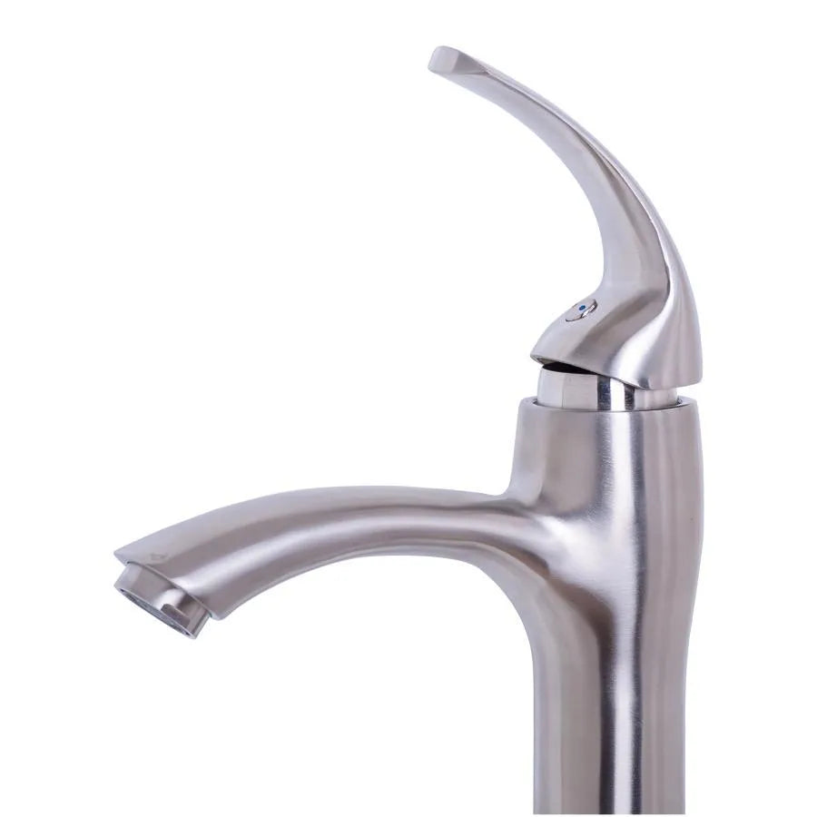 Bateria umywalkowa, stal nierdzewna SUS304, wykończenie satynowe, MP016