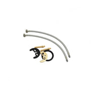 Bateria umywalkowa ze stałą wylewką, stop, chrom, LV002