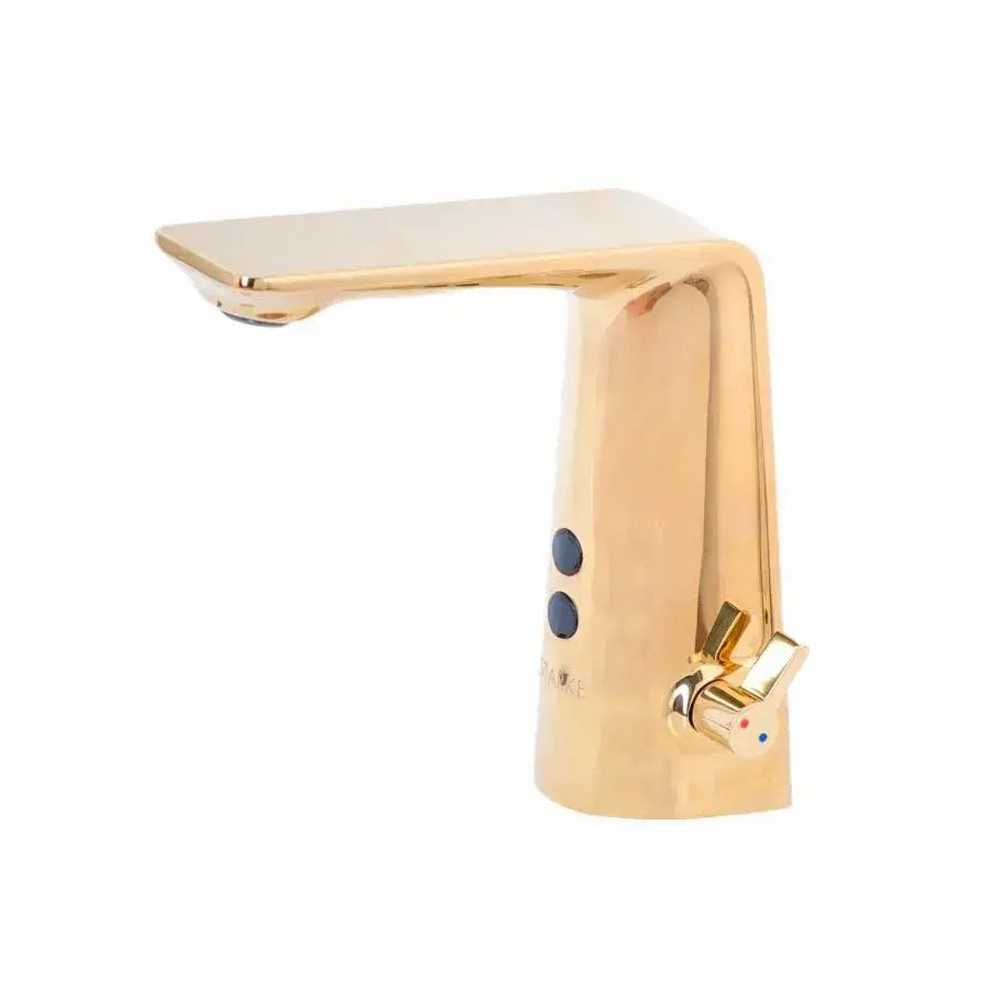 Bateria umywalkowa Sensor, mosiądz sanitarny, złoty, RW-190GDL