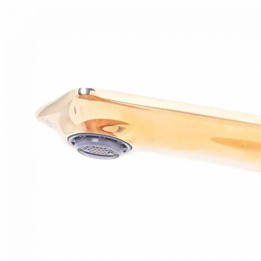 Bateria umywalkowa Sensor, mosiądz sanitarny, złoty, RW-190GDL